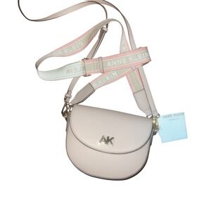 Anne Klein Cream Crossbody Bag